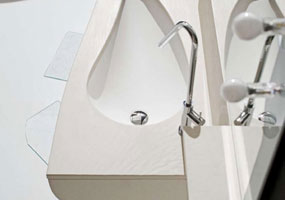 Top bagno in quarzo stone italiana Jaipur