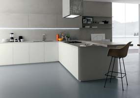 Top Cucina Laminam Oxide Perla