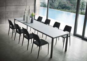 Tavolo in Laminam Collection Fumo